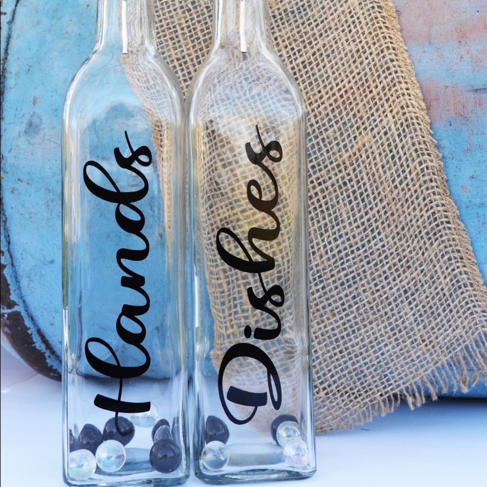 Farmhouse style soap dispenser